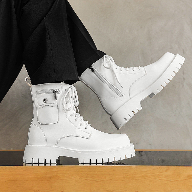 2025 Trend Men Boots Sneakers  - Street Fashion Men 2025 review and price